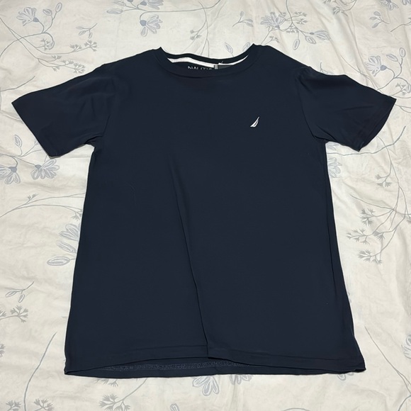 Nautica Youth Embroidered Logo T-shirt (Size: L) - Picture 1 of 2